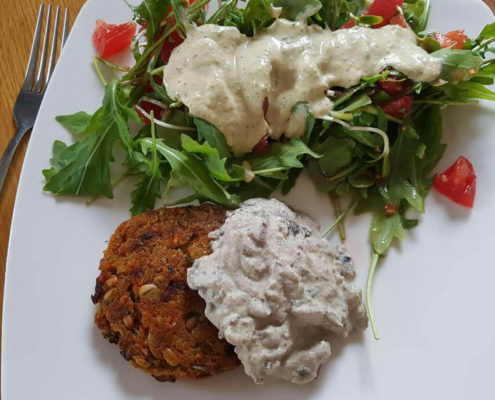 Wegańskie burgery