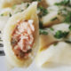Pierogi z łososiem i koperkiem